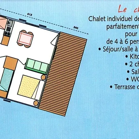 Chalet Hibiscus Pour 6 Prix Semaine * Blavignac